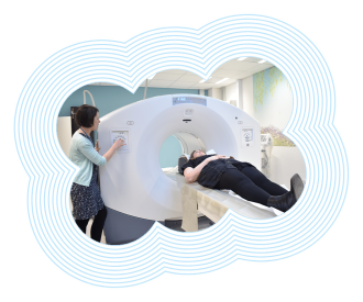 Patient PET-CT Scanner